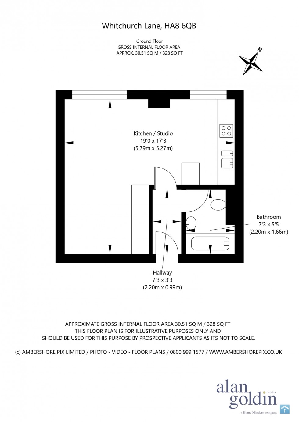 Floorplan for Thorndale, HA8